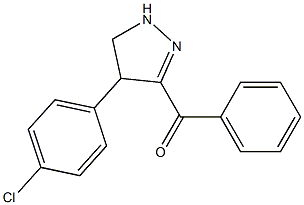 [4-(4-chlorophenyl)-4,5-dihydro-1H-pyrazol-3-yl](phenyl)methanone