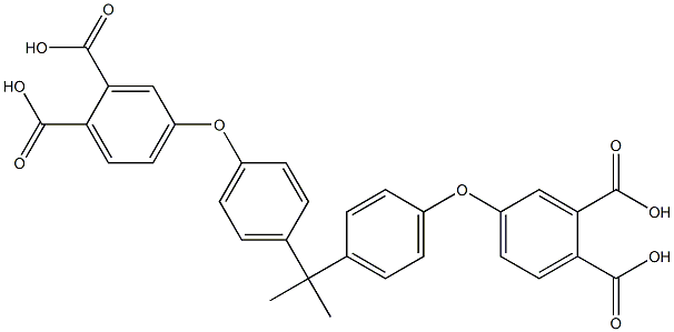 4-(4-{1-[4-(3,4-dicarboxyphenoxy)phenyl]-1-methylethyl}phenoxy)phthalic acid
