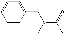 acetic acid N-benzyl-N-methyl-amide Structure