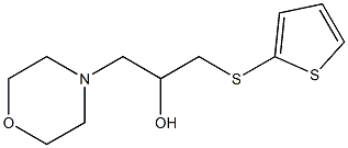1-morpholino-3-(2-thienylthio)propan-2-ol