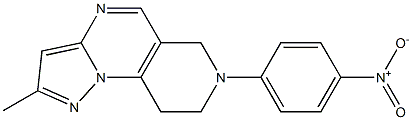 2-methyl-7-(4-nitrophenyl)-6,7,8,9-tetrahydropyrazolo[1,5-a]pyrido[3,4-e]pyrimidine
