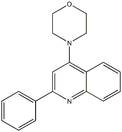 4-(2-phenyl-4-quinolyl)morpholine