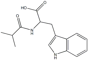 3-(1H-indol-3-yl)-2-(isobutyrylamino)propanoic acid