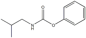 phenyl N-isobutylcarbamate Structure