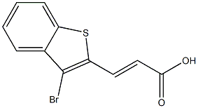 (E)-3-(3-bromobenzo[b]thiophen-2-yl)acrylic acid|