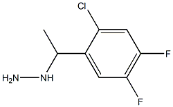 1-(1-(2-chloro-4,5-difluorophenyl)ethyl)hydrazine
