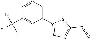 5-(3-(trifluoromethyl)phenyl)thiazole-2-carbaldehyde