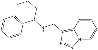 (1-phenylbutyl)({[1,2,4]triazolo[3,4-a]pyridin-3-ylmethyl})amine
