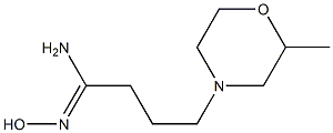 (1Z)-N'-hydroxy-4-(2-methylmorpholin-4-yl)butanimidamide