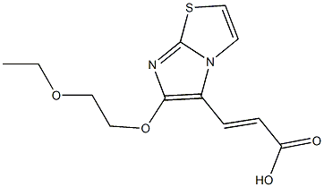 (2E)-3-[6-(2-ethoxyethoxy)imidazo[2,1-b][1,3]thiazol-5-yl]acrylic acid