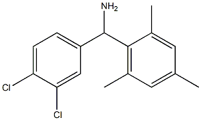 (3,4-dichlorophenyl)(2,4,6-trimethylphenyl)methanamine