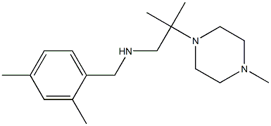 [(2,4-dimethylphenyl)methyl][2-methyl-2-(4-methylpiperazin-1-yl)propyl]amine