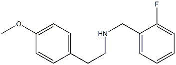 [(2-fluorophenyl)methyl][2-(4-methoxyphenyl)ethyl]amine