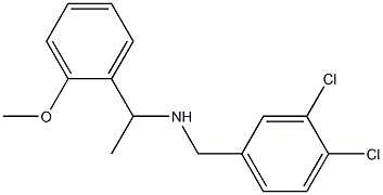 [(3,4-dichlorophenyl)methyl][1-(2-methoxyphenyl)ethyl]amine