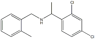 [1-(2,4-dichlorophenyl)ethyl][(2-methylphenyl)methyl]amine