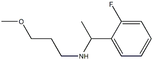 [1-(2-fluorophenyl)ethyl](3-methoxypropyl)amine