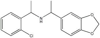 [1-(2H-1,3-benzodioxol-5-yl)ethyl][1-(2-chlorophenyl)ethyl]amine