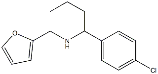 [1-(4-chlorophenyl)butyl](furan-2-ylmethyl)amine