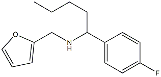 [1-(4-fluorophenyl)pentyl](furan-2-ylmethyl)amine