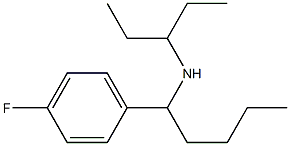 [1-(4-fluorophenyl)pentyl](pentan-3-yl)amine