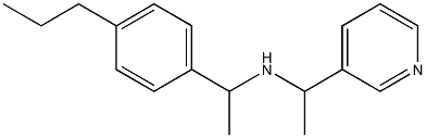 [1-(4-propylphenyl)ethyl][1-(pyridin-3-yl)ethyl]amine
