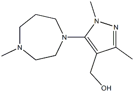 [1,3-dimethyl-5-(4-methyl-1,4-diazepan-1-yl)-1H-pyrazol-4-yl]methanol