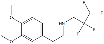 [2-(3,4-dimethoxyphenyl)ethyl](2,2,3,3-tetrafluoropropyl)amine