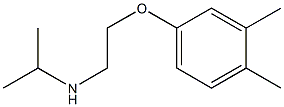 [2-(3,4-dimethylphenoxy)ethyl](propan-2-yl)amine