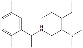 [2-(dimethylamino)-3-ethylpentyl][1-(2,5-dimethylphenyl)ethyl]amine