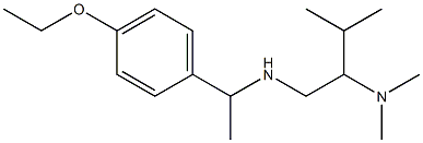 [2-(dimethylamino)-3-methylbutyl][1-(4-ethoxyphenyl)ethyl]amine