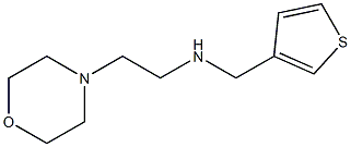 [2-(morpholin-4-yl)ethyl](thiophen-3-ylmethyl)amine