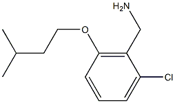 [2-chloro-6-(3-methylbutoxy)phenyl]methanamine