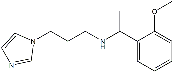 [3-(1H-imidazol-1-yl)propyl][1-(2-methoxyphenyl)ethyl]amine