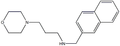 [3-(morpholin-4-yl)propyl](naphthalen-2-ylmethyl)amine