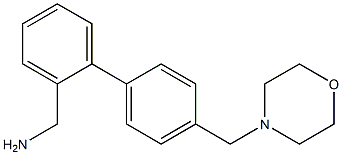 [4'-(morpholin-4-ylmethyl)-1,1'-biphenyl-2-yl]methylamine