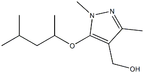 {1,3-dimethyl-5-[(4-methylpentan-2-yl)oxy]-1H-pyrazol-4-yl}methanol