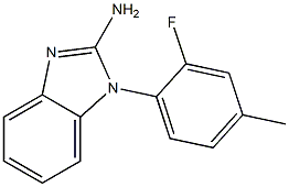 1-(2-fluoro-4-methylphenyl)-1H-1,3-benzodiazol-2-amine
