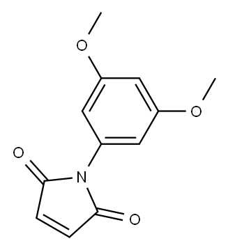 1-(3,5-dimethoxyphenyl)-2,5-dihydro-1H-pyrrole-2,5-dione|
