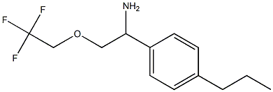 1-(4-propylphenyl)-2-(2,2,2-trifluoroethoxy)ethanamine