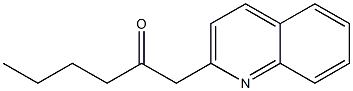 1-(quinolin-2-yl)hexan-2-one