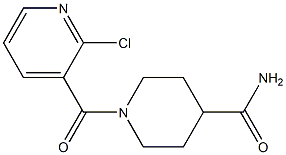 1-[(2-chloropyridin-3-yl)carbonyl]piperidine-4-carboxamide Structure