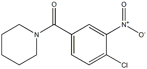1-[(4-chloro-3-nitrophenyl)carbonyl]piperidine