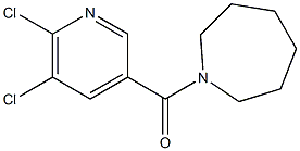 1-[(5,6-dichloropyridin-3-yl)carbonyl]azepane