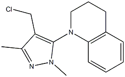 1-[4-(chloromethyl)-1,3-dimethyl-1H-pyrazol-5-yl]-1,2,3,4-tetrahydroquinoline