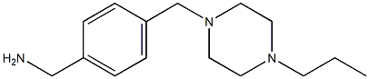 1-{4-[(4-propylpiperazin-1-yl)methyl]phenyl}methanamine