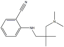 2-({2-[(dimethylamino)methyl]-2-methylpropyl}amino)benzonitrile