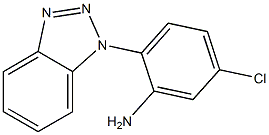 2-(1H-1,2,3-benzotriazol-1-yl)-5-chloroaniline Structure