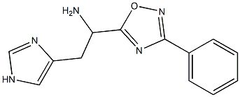 2-(1H-imidazol-4-yl)-1-(3-phenyl-1,2,4-oxadiazol-5-yl)ethan-1-amine
