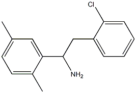 2-(2-chlorophenyl)-1-(2,5-dimethylphenyl)ethan-1-amine