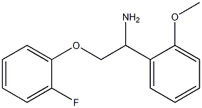 2-(2-fluorophenoxy)-1-(2-methoxyphenyl)ethanamine